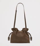 LOEWE medium suede Flamenco clutch bag, UK version