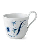 Harrods Royal Copenhagen Fluted Alphabet Porcelain Mug- Buy online at McGrocer