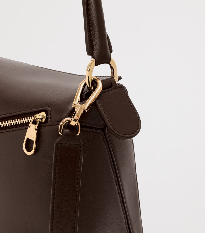 LOEWE Puzzle top-handle bag calfskin leather medium, imported from the UK