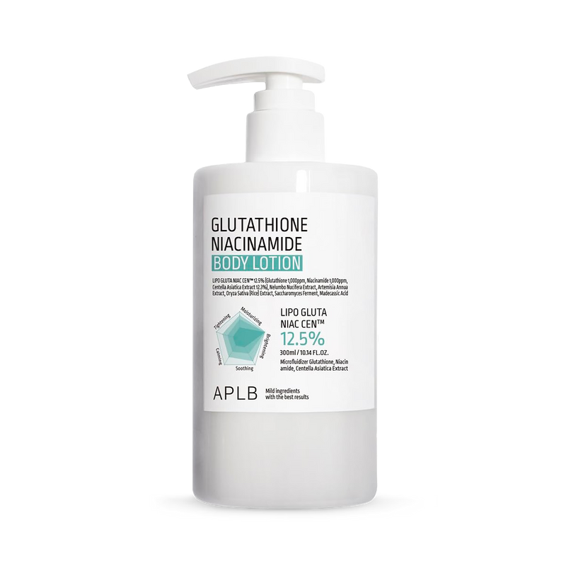APLB Glutathione Niacinamide Body Lotion 300ml, imported from the UK