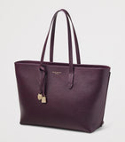 Aspinal of London leather east west tote bag - British product