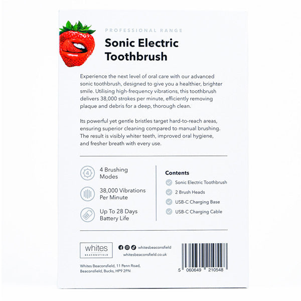 Whites Beaconsfield Sonic Electric Toothbrush (British brand)