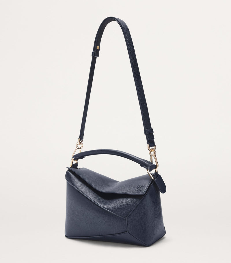 LOEWE small leather Puzzle Edge top-handle bag (British brand)