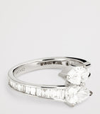 Anita Ko Saturn ring 18kt white gold diamond - British product