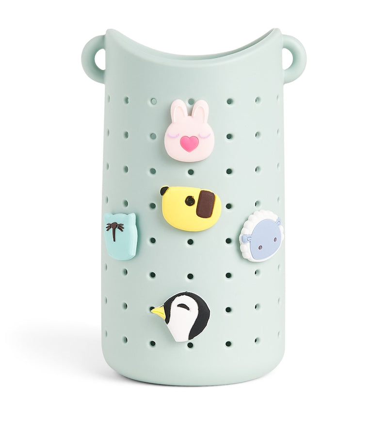Asobu Bestie water bottle sling with charms - British product