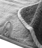 GRACCIOZA Bicolore bath sheet 95cm x 150cm, UK version