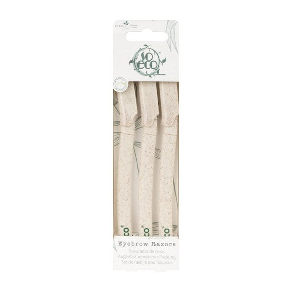 So Eco eyebrow razors 3 pack - British product