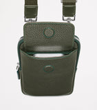 Aspinal of London leather crossbody phone pouch - British product