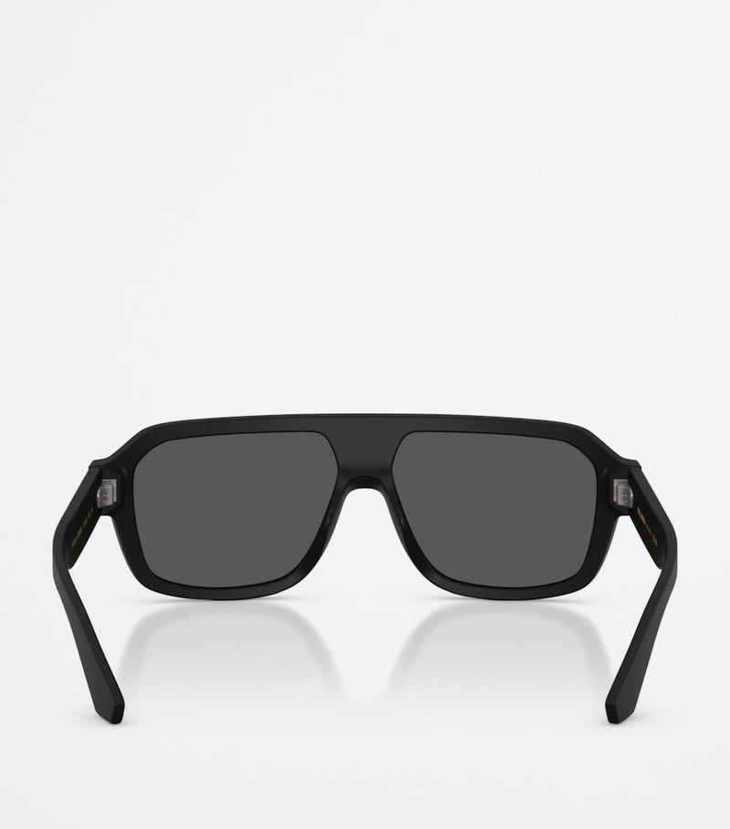 Dolce&Gabbana oversized pilot sunglasses - British product
