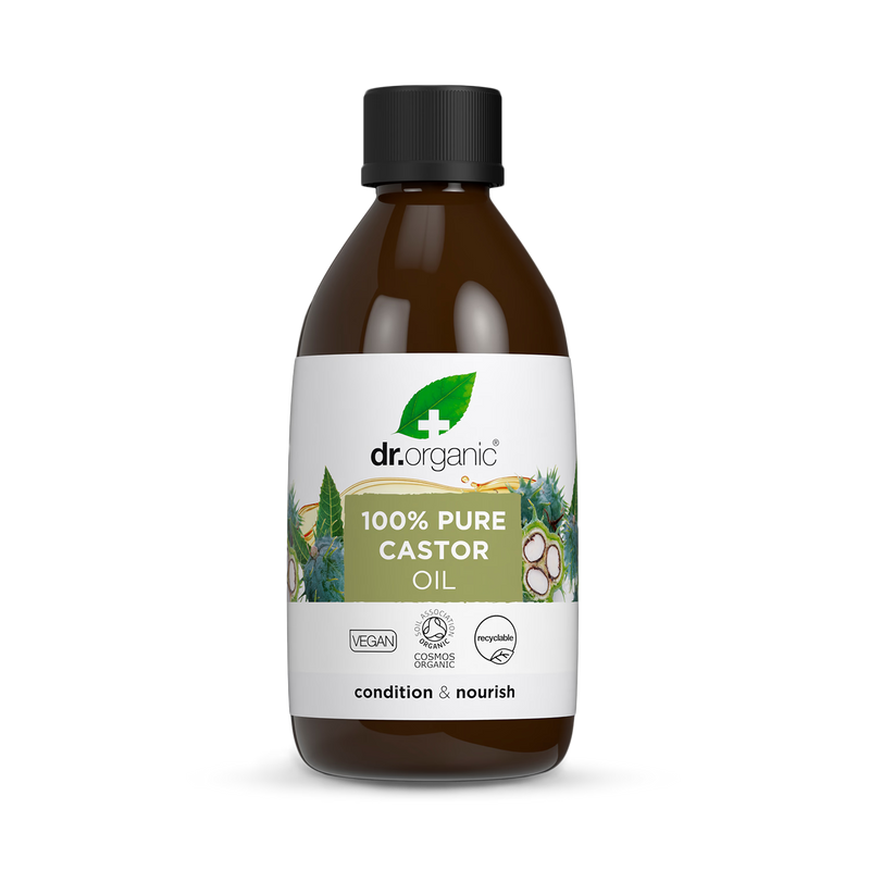 Dr Organic Castor Oil 250ml, imported from the UK