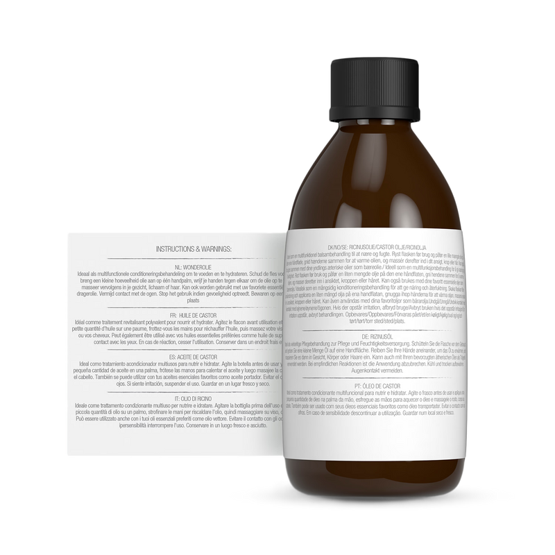 Dr Organic Castor Oil 250ml, imported from the UK