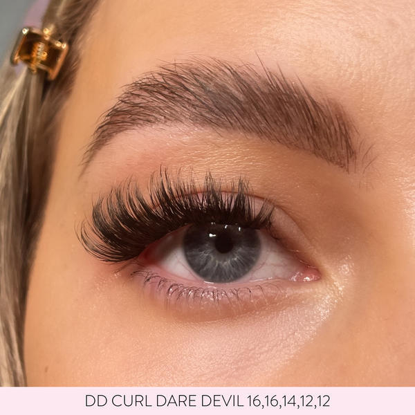 House of Amor false eyelashes DD Curl Extra Long, UK version