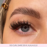 House of Amor false eyelashes DD Curl Extra Long, UK version