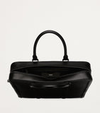 Dolce&Gabbana calfskin briefcase with ruthenium-plated tag, imported from the UK