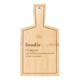 Something Different Foodie Bamboo Chopping Board 27cm (British brand)