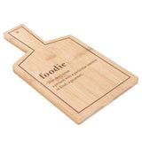 Something Different Foodie Bamboo Chopping Board 27cm (British brand)