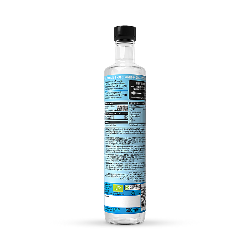 Hunter & Gather MCT Oil 500ml, UK version