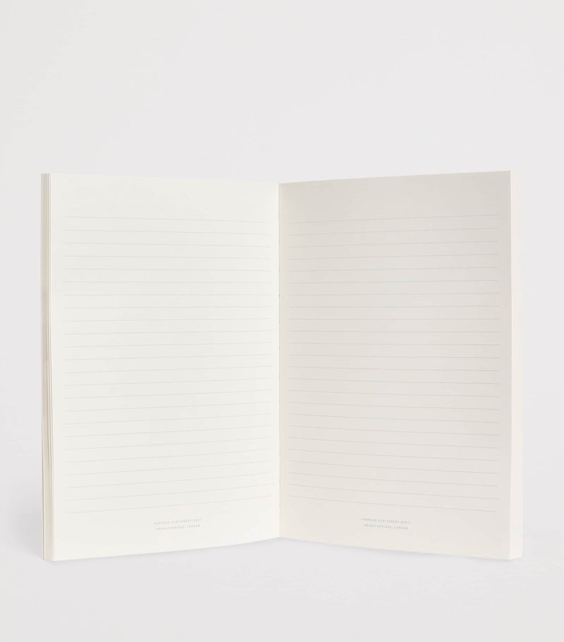 Harrods zebra notebook, UK version