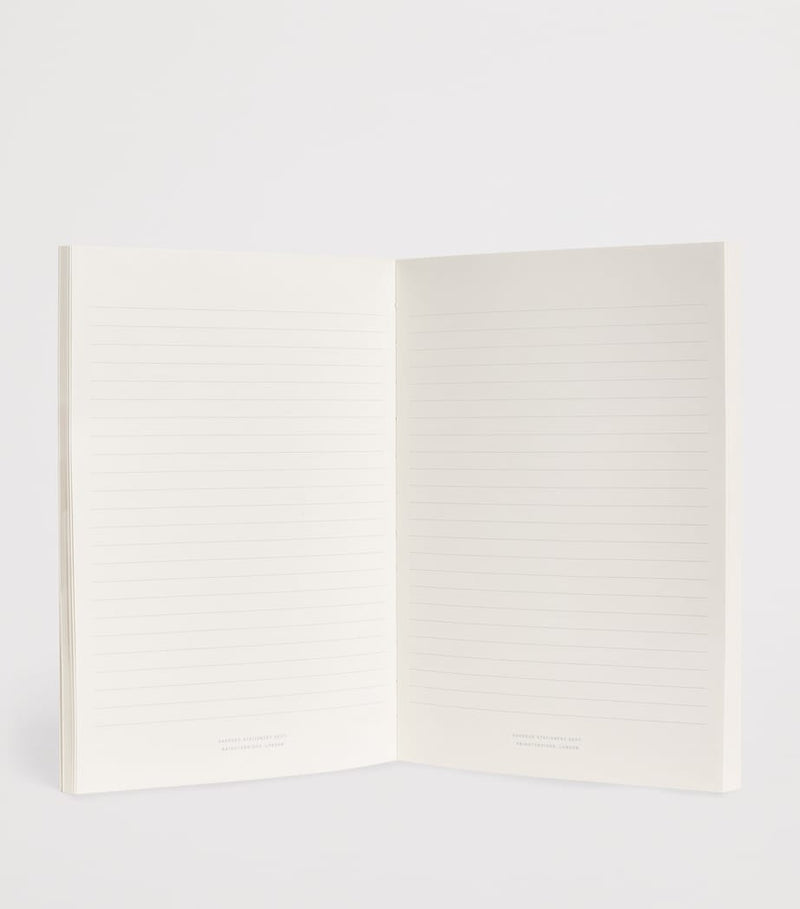 Harrods zebra notebook, UK version
