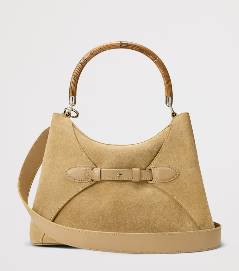 Ralph Lauren Collection top-handle bag in calfskin, imported from the UK