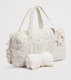 Bonpoint organic cotton floral changing bag, UK version