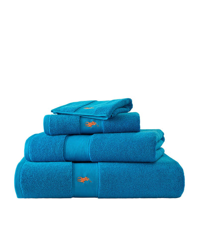 Harrods Ralph Lauren Polo Player Guest Towel 40cm x 75cm- Buy online at McGrocer