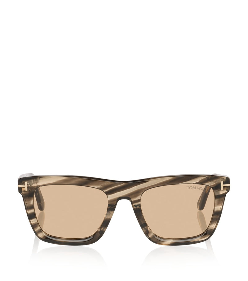 TOM FORD Square Lelio sunglasses, imported from the UK