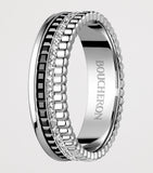 Boucheron Quatre Black Edition white gold diamond ring - British product