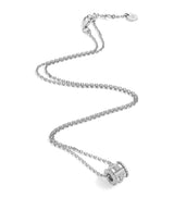 Harrods Marli New York White Gold and Diamond LIFE Necklace 45cm- Buy online at McGrocer