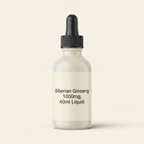 Siberian Ginseng 1000mg Liquid Supplement 60ml