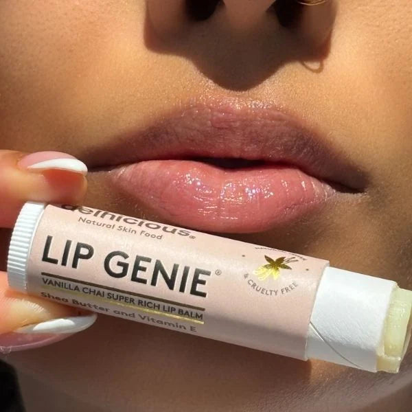 Delhicious Lip Genie Vanilla Chai Lip Balm 4.25g - British product