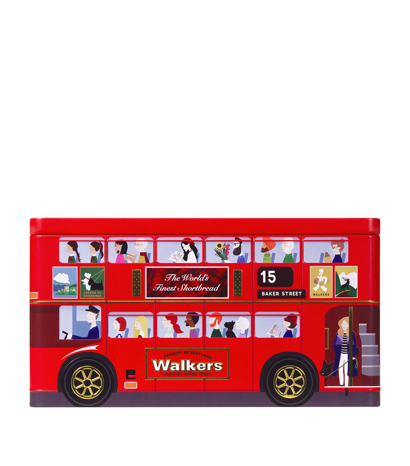 Walkers London bus shortbread tin 250g (British brand)