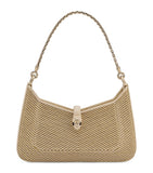 Bvlgari small chevron Serpenti Baia shoulder bag (British brand)