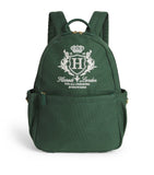 Harrods Cotton Embroidered Emblem Backpack, UK version