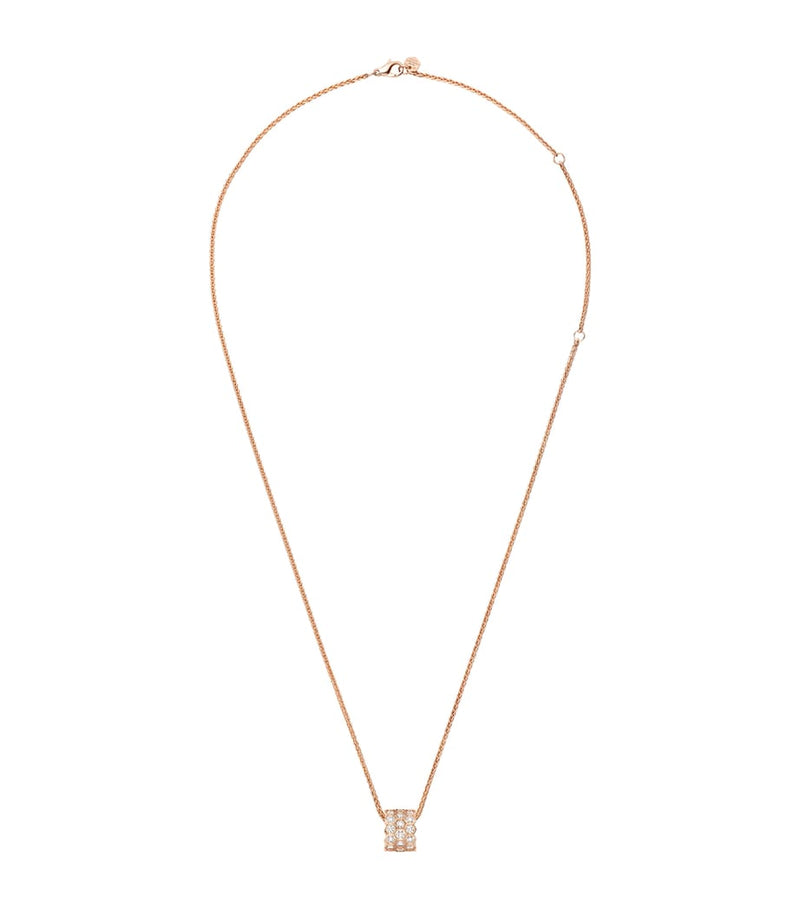 Chaumet Bee de Chaumet rose gold diamond necklace, UK version
