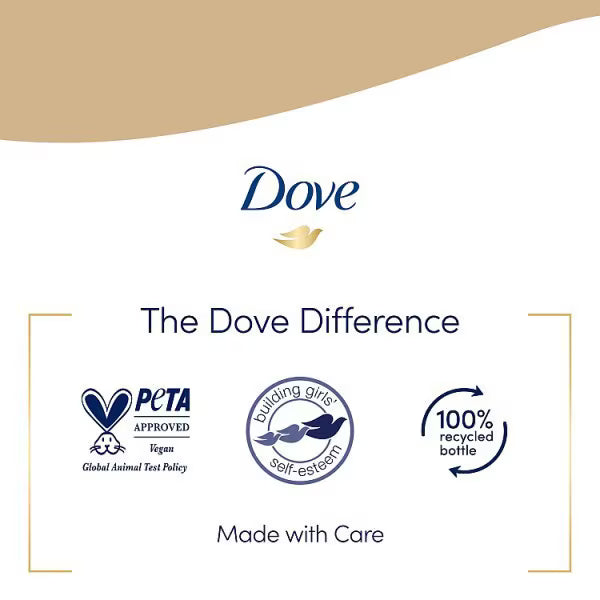 Dove Creamy Indulge Body Wash 450ml - British product