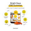 Cannaray orange CBD gummies 30 count - British product