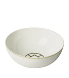 Villeroy & Boch porcelain salad bowl with geometric pattern 23cm (British brand)