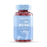 Holland & Barrett Novomins Bio-Bac 52 Billion CFU Peach Gummies 60 Pieces- Buy online at McGrocer