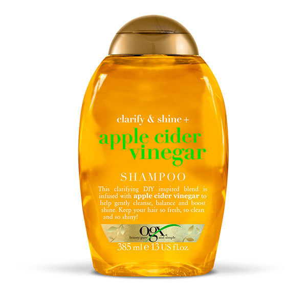 OGX Apple Cider Vinegar Shampoo 385ml, imported from the UK