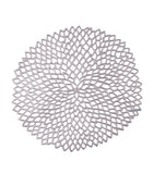 Chilewich Dahlia Round placemat 40cm - British product