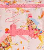 Harrods quilted pony parade wash bag - British product