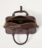 Miu Miu Arcadie top-handle bag calfskin leather, imported from the UK