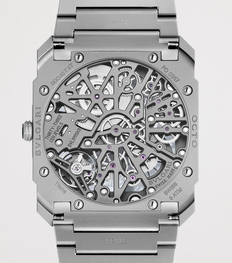 Bvlgari Octo Finissimo Skeleton 8 Days watch 40mm, imported from the UK