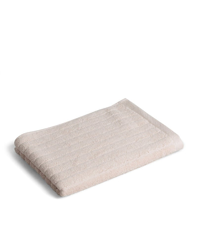 Harrods Håndkle i økologisk bomull med ribbet bue, Suna Collection, 40 cm x 70 cm - Kjøp online hos McGrocer