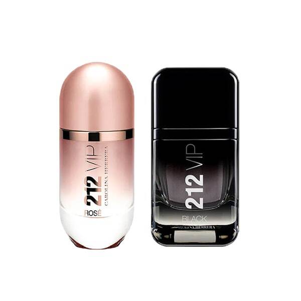 Carolina Herrera Fragrance Bundle 212 Vip Rose Men Black 100ml - British product