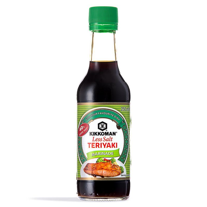 Kikkoman less salt teriyaki marinade sauce, UK version
