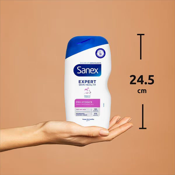 Sanex Pro Hydrate Shower Gel 450ml (British brand)