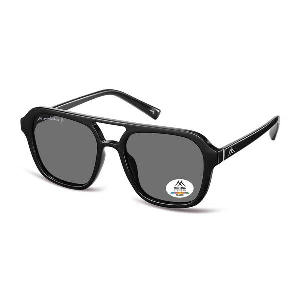 Montana MP174 black polarised men's sunglasses, UK version