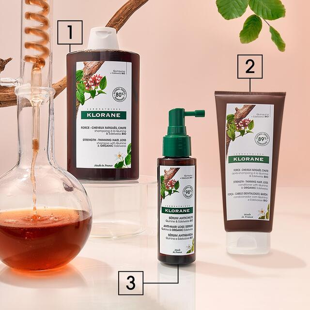 Klorane Shampoo with Quinine and Organic Edelweiss for Thinning Hair 200ml - McGrocer